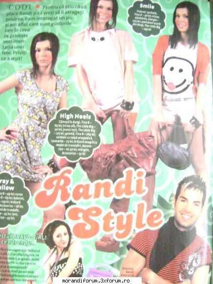 aparitii prin reviste - this is randi style - DIN PRESA